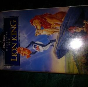 Disney's Lion King VHS Tape Rare